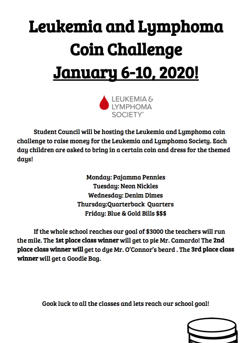 Leukemia and Lymphoma Society Coin Challenge